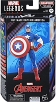 Avengers - Marvel Legends - Ultimate Captain America - Figurine articulée - Unisexe - multicolore