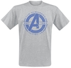 Avengers - The Avengers Initiative - T-Shirt Manches courtes - Homme - gris