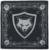 Bad Wolves - Shield and paws - Bandana - Bandana - Unisexe - noir