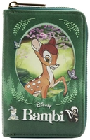 Bambi - Loungefly - Classic Books Zip Around Wallet - Portefeuille - Femme - multicolor