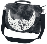 Banned Alternative - Chanters - Sac à bandoulière - Femme - noir blanc