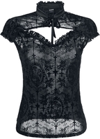 Banned Alternative - Dark Lady - T-Shirt Manches courtes - Femme - noir