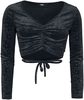 Banned Alternative - Dream Crusher Top - T-shirt manches longues - Femme - noir