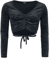 Banned Alternative - Dream Crusher Top - T-shirt manches longues - Femme - noir