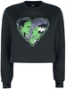 Banned Alternative - Haut Frankenstein & Sa Femme - Sweat-shirt - Femme - noir