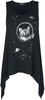 Banned Alternative - Haut Space Cat - Top - Femme - noir
