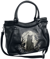 Banned Alternative - Hecate In Full Moon - Sac à main - Femme - noir blanc