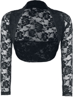 Banned Alternative - Lace Bolero - Boléro - Femme - noir