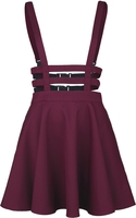 Banned Alternative - Lolita Skirt - Jupe courte - Femme - rouge