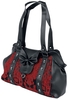 Banned Alternative - Maplesage - Sac à main - Femme - rouge noir