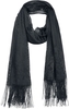Banned Alternative - Mariposa Lace Shawl - Foulard - Femme - noir