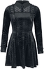 Banned Alternative - Melancholie Dress - Robe mi-longue - Femme - noir
