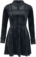 Banned Alternative - Melancholie Dress - Robe mi-longue - Femme - noir