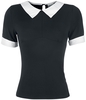 Banned Alternative - Morticia - T-Shirt Manches courtes - Femme - noir