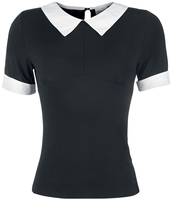 Banned Alternative - Morticia - T-Shirt Manches courtes - Femme - noir