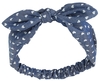 Banned Alternative - Nœud Cœurs - Bandeau - Femme - bleu blanc