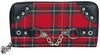 Banned Alternative - Portefeuille Tartan Rouge - Portefeuille - Femme - noir rouge