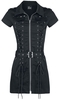 Banned Alternative - Robe Mod - Robe courte - Femme - noir