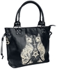 Banned Alternative - Sac Chats Ésotériques - Sac à main - Femme - noir blanc