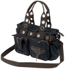 Banned Alternative - Sac Noir Brown Key - Sac à bandoulière - Unisexe - noir