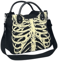 Banned Alternative - Skeleton - Sac à main - Femme - noir