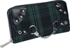 Banned Alternative - Tartan - Portefeuille - Femme - vert noir
