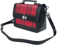 Banned Retro - Lady Prim - Sac à main - Femme - noir rouge