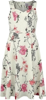 Banned Retro - Peacock Rose Dress - Robe mi-longue - Femme - multicolore