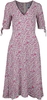 Banned Retro - Power Pink Dress - Robe longue - Femme - multicolore