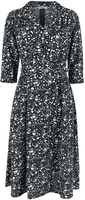 Banned Retro - Robe Winter Blooms - Robe mi-longue - Femme - multicolore