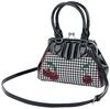 Banned Retro - Rockabilly Cherry - Sac à main - Femme - noir rouge blanc