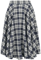 Banned Retro - Winter Check Skirt - Jupe longue - Femme - multicolore