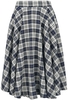 Banned Retro - Winter Check Skirt - Jupe longue - Femme - multicolore
