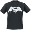 Batman - Batman v Superman - Beaten - T-Shirt Manches courtes - Homme - noir