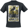 Batman - Batman v Superman - Wanted - T-Shirt Manches courtes - Homme - noir
