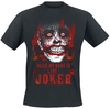 Batman - Burn - Joker - T-Shirt Manches courtes - Homme - noir