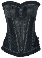 Bedroom Stories - Crest - Corset - Femme - noir