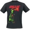 Billie Eilish - Racer Logo Hand Face - T-Shirt Manches courtes - Homme - noir
