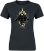 Black Adam - Bolt - T-Shirt Manches courtes - Femme - noir