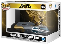 Black Adam - Hawkman in Cruiser (Pop! Ride Super-Deluxe) Vinyl Figur 286 - Funko Pop! - Unisexe - multicolor