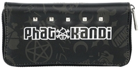 Black Blood by Gothicana - Phat Kandi X Black Blood by Gothicana - Portefeuille - Unisexe - noir blanc