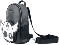 Black Blood by Gothicana - Phat Kandi X Black Blood by Gothicana - Sac à dos - Unisexe - noir blanc