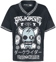 Black Blood by Gothicana - Phat Kandi X Black Blood by Gothicana T-Shirt - T-Shirt Manches courtes - Femme - noir