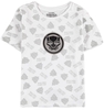 Black Panther - Kids - Wakanda Forever - Logo - Allover - T-shirt - Unisexe - blanc