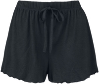 Black Premium by EMP - Bequeme Pyjama Shorts - Bas de pyjama - Femme - noir