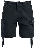 Black Premium by EMP - Bermuda Army Vintage - Short - Femme - noir