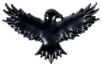 Black Premium by EMP - Black Crow - Badge - Femme - noir