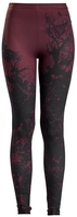 Black Premium by EMP - Built For Comfort - Legging - Femme - noir rouge