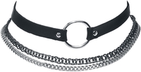 Black Premium by EMP - Chapine Cercle - Serre-cou - Femme - noir