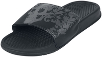 Black Premium by EMP - EMPiletten mit Skull Print - Tongs - Unisexe - noir